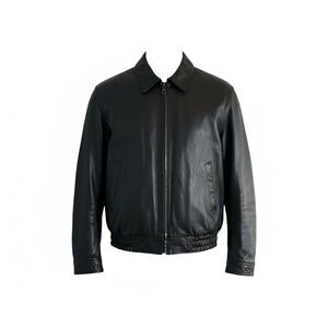 USA Bikers Dream Apparel Mens Size 2X Black Leather Motorcycle Jacket Thinsulate